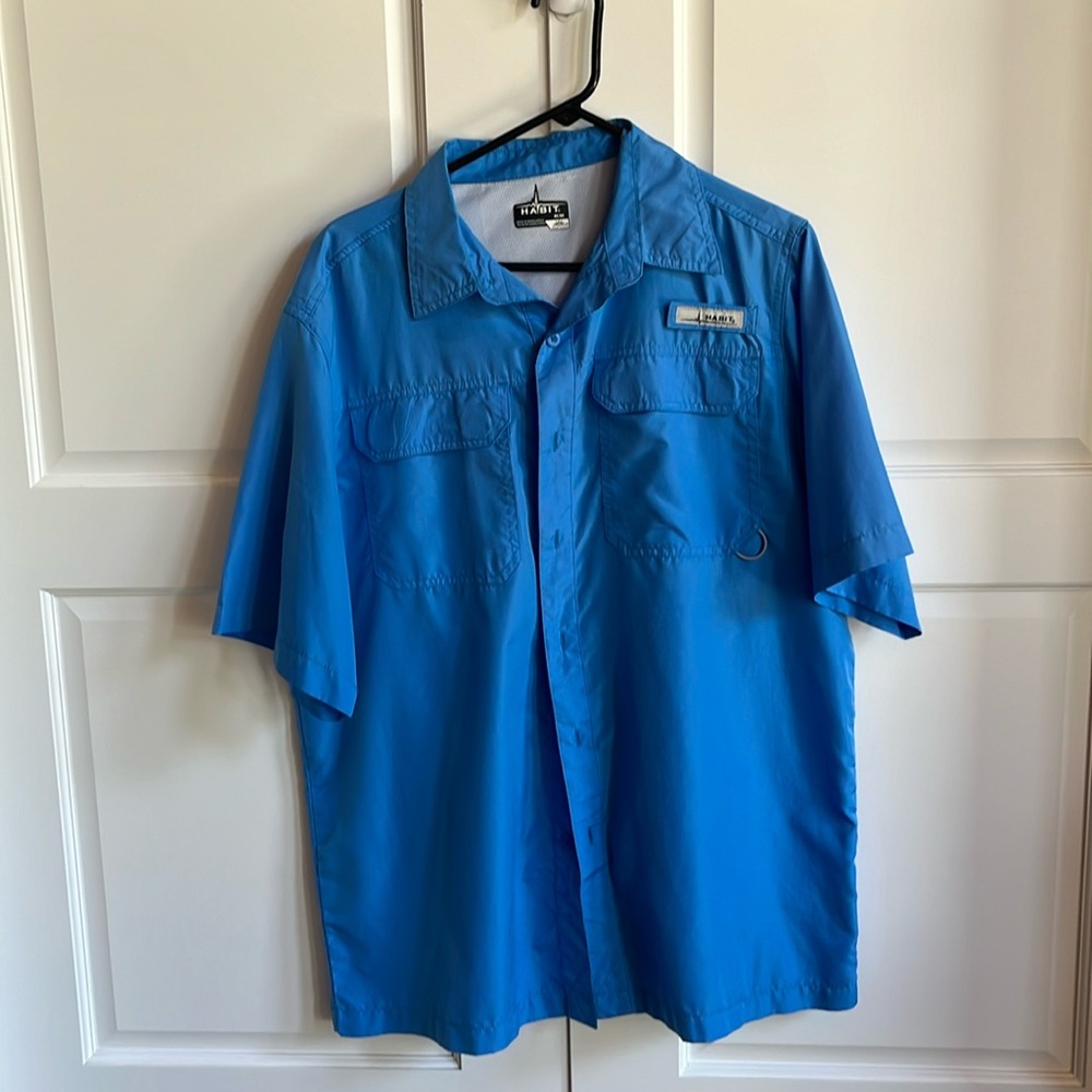 Habit summer fishing shirt.